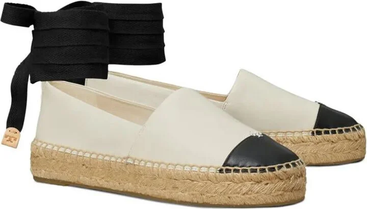 Tory Burch Cap Toe Espadrille Shoes - Image 4