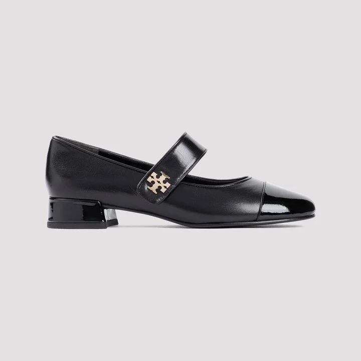 Tory Burch Cap Toe Mary Jane Ballerinas