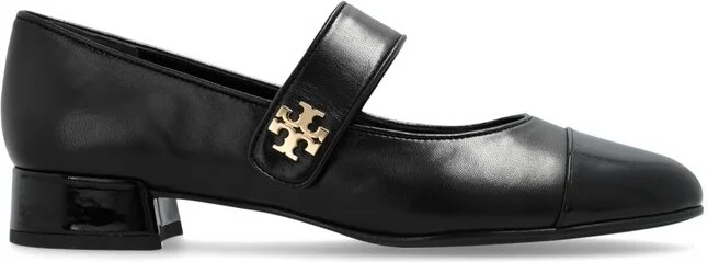 Tory Burch Cap-Toe Mary Jane Heeled Pumps