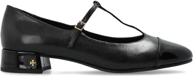 Tory Burch Cap Toe T-Strap Ballet Shoes