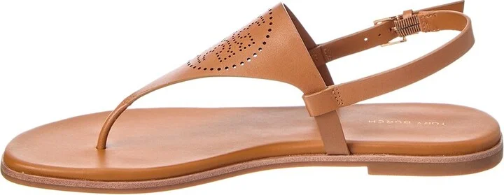 Tory Burch Capri Perf Leather Sandal - Image 2