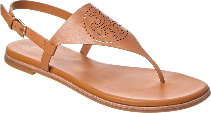 Tory Burch Capri Perf Leather Sandal