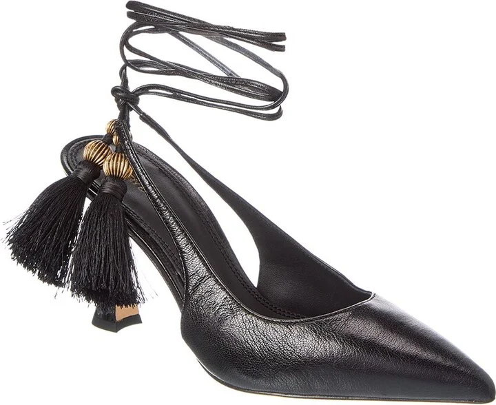 Tory Burch Capri Wrap Leather Pump
