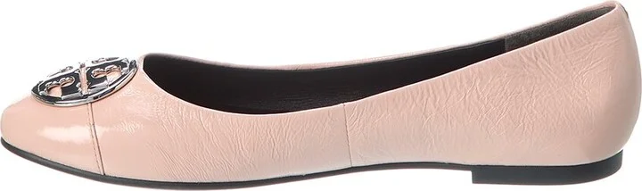 Tory Burch Chelsea Cap-Toe Leather Ballet Flat - Image 2