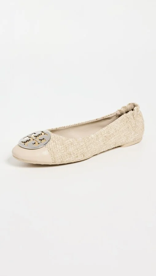 Tory Burch Claire Cap-Toe Ballet Flats - Image 4