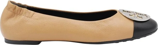 Tory Burch Claire Cap-Toe Ballet Flats