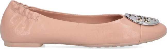 Tory Burch Claire Cap-Toe Ballet Flats