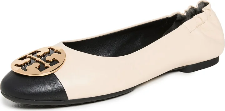 Tory Burch Claire Cap Toe Ballet Flats