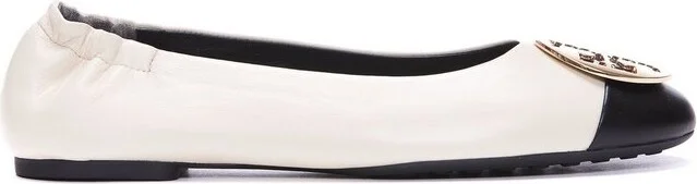 Tory Burch Claire Cap-Toe Ballet Flats