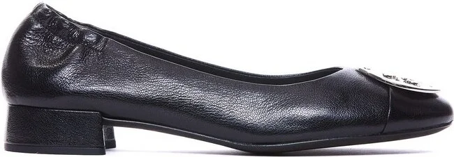 Tory Burch Claire Cap-Toe Ballet Shoes