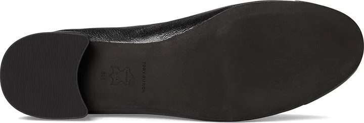 Tory Burch Claire Heel Pave Ballet 25 mm Women's Flat Shoes Perfect Black/Perfect Black/Jet : 5.5 M, Leather - Image 3