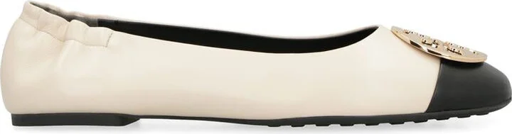 Tory Burch Claire Leather Ballet Flats