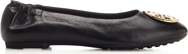 Tory Burch Claire Logo Plaque Ballerinas