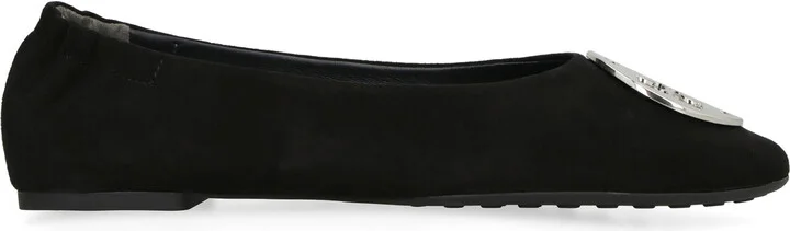 Tory Burch Claire Suede Ballet Flats - Image 2