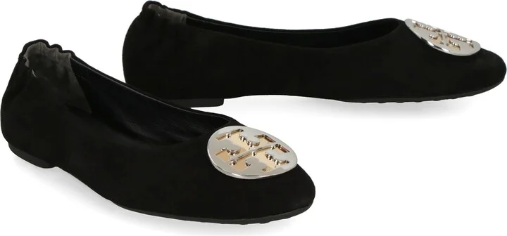 Tory Burch Claire Suede Ballet Flats - Image 3