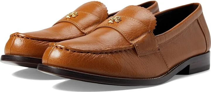 Tory Burch Classic Loafer Women's Shoes Coconut Sugar : 5 M, Leather
