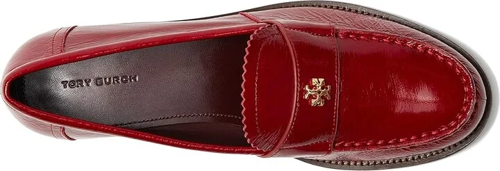 Tory Burch Classic Loafer Women's Shoes Crimson Red : 10 M, Leather - Image 2