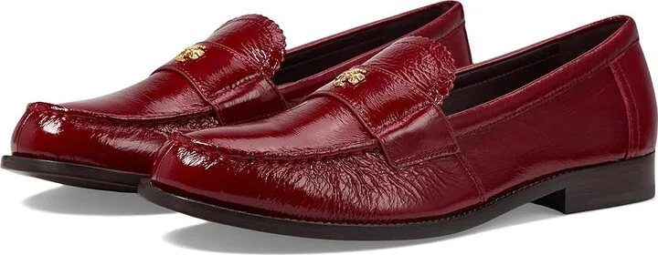 Tory Burch Classic Loafer Women's Shoes Crimson Red : 10 M, Leather