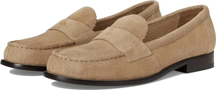 Tory Burch Classic Loafers Women's Flat Shoes Cammello : 10 M, Leather