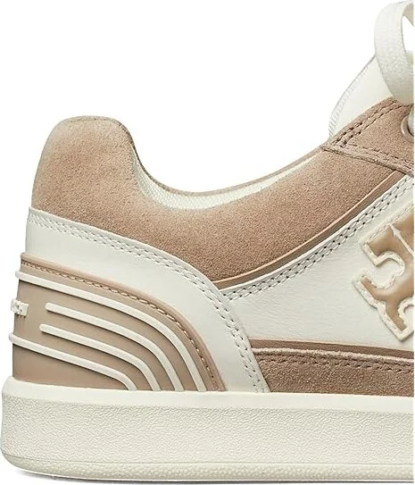 Tory Burch Clover Court Women's Shoes New Ivory/Cerbiatto/Cerbiatto : 6 M, Leather/Synthetic - Image 3