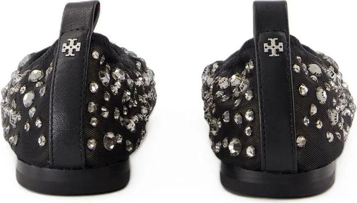 Tory Burch Crystal Ballerinas - Image 3
