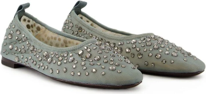 Tory Burch Crystal Ballerinas - Image 2