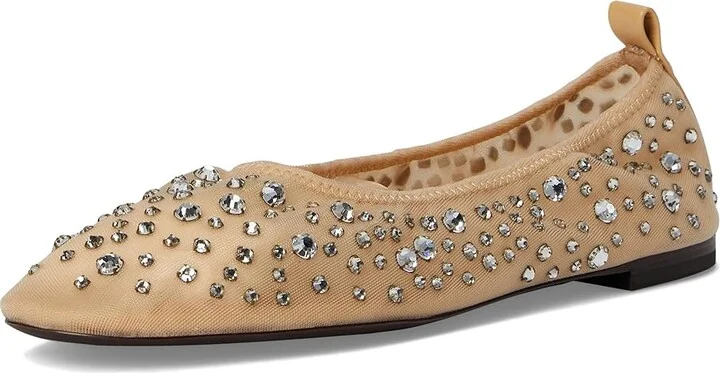 Tory Burch Crystal Ballet Women's Shoes Sheer : 5.5 M, Leather/Mesh/Nylon - Image 5