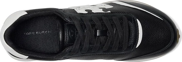 Tory Burch Destiny Trainer Women's Shoes Perfect Black/Purity : 11 M, Suede - Image 2