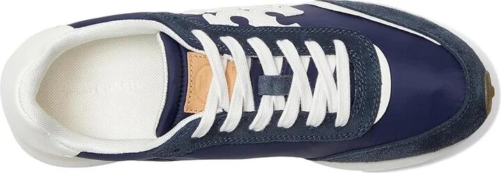 Tory Burch Destiny Trainer Women's Shoes Retro Navy/ Retro Navy/ Purity : 7 M, Suede - Image 2