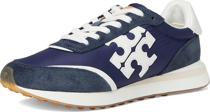 Tory Burch Destiny Trainer Women's Shoes Retro Navy/ Retro Navy/ Purity : 7 M, Suede - Image 5