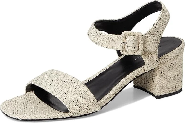 Tory Burch Double T City Sandals 55mm Women's Wedge Shoes Grain : 7.5 M, Textile - Image 5