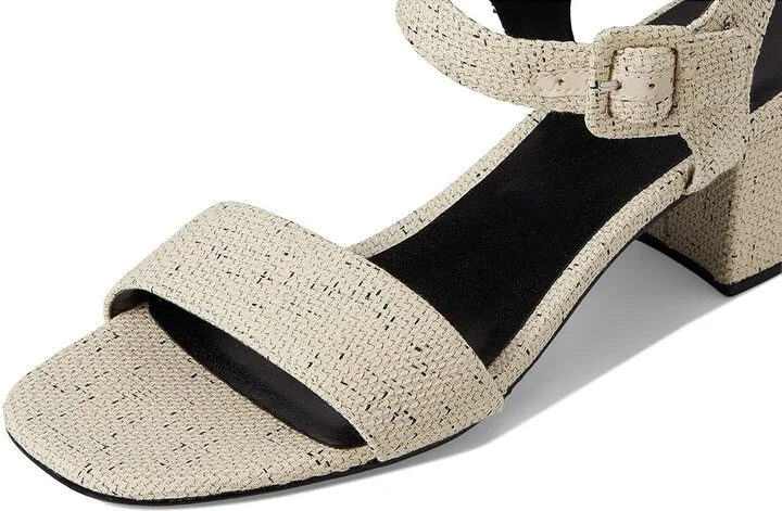 Tory Burch Double T City Sandals 55mm Women's Wedge Shoes Grain : 7.5 M, Textile - Image 7