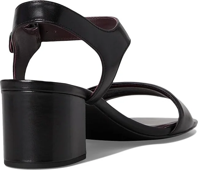 Tory Burch Double T City Sandals 55mm Women's Wedge Shoes Perfect Black : 7.5 M, Textile - Image 4