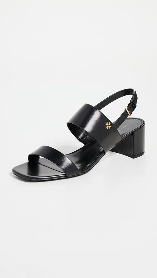 Tory Burch Double T Heel Sandals 50mm - Image 2
