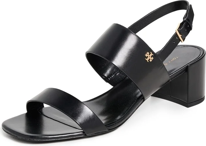 Tory Burch Double T Heel Sandals 50mm