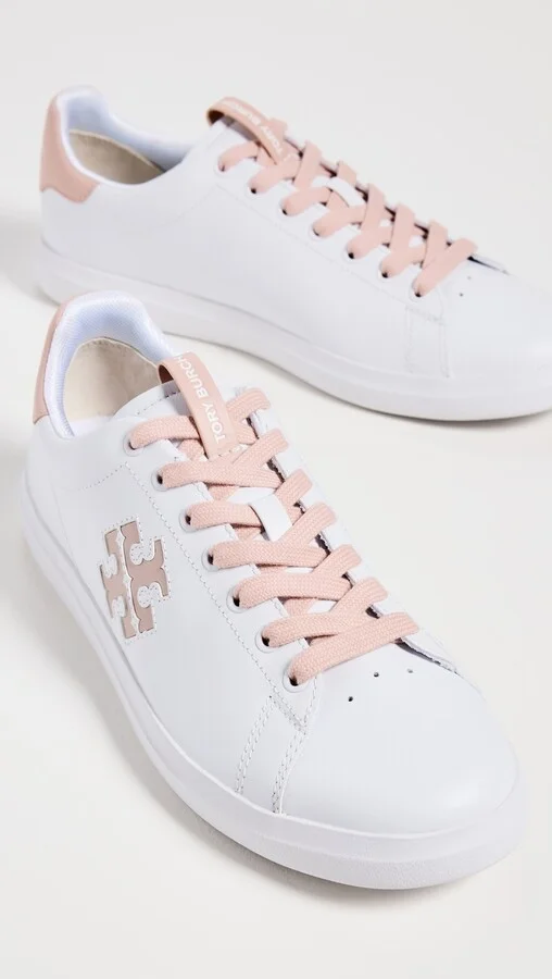 Tory Burch Double T Howell Court Sneakers - Image 3