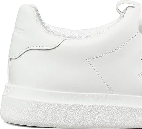Tory Burch Double T Howell Court Women's Shoes White/White : 10 M, Leather - Image 3