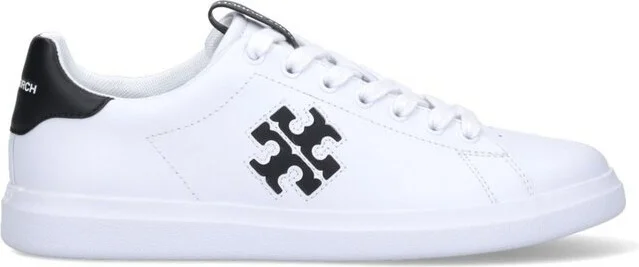 Tory Burch Double T Howell Low-Top Sneakers