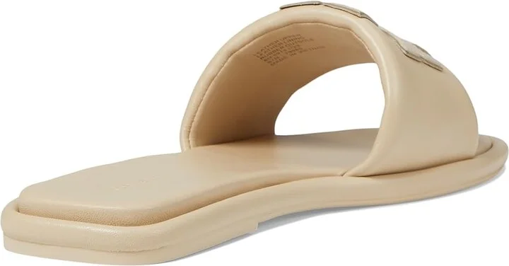 Tory Burch Double T Sport Slide Women's Shoes Dulce De Leche/Gold : 10.5 M, Leather - Image 4