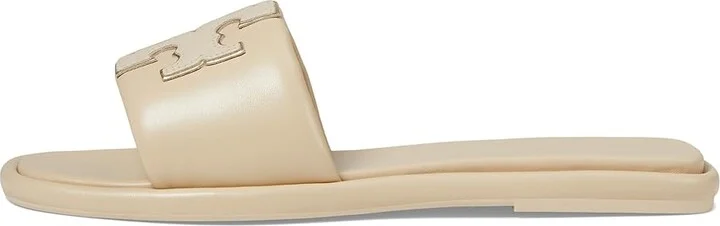 Tory Burch Double T Sport Slide Women's Shoes Dulce De Leche/Gold : 10.5 M, Leather - Image 6
