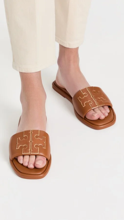 Tory Burch Double T Sport Slides - Image 5
