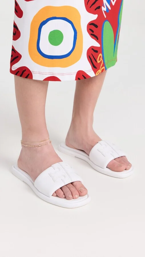 Tory Burch Double T Sport Slides - Image 3