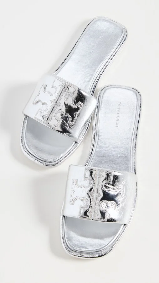 Tory Burch Double T Sport Slides - Image 2
