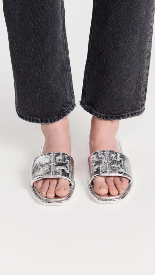 Tory Burch Double T Sport Slides - Image 3