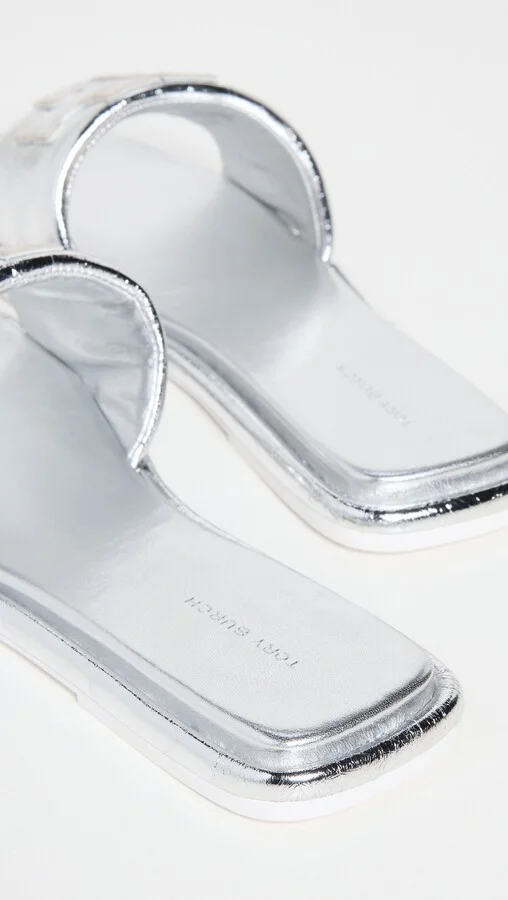 Tory Burch Double T Sport Slides - Image 4