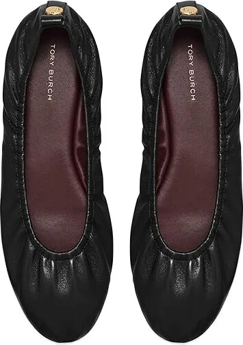 Tory Burch Eddie Ballet 2.0 Women's Shoes Perfect Black : 6.5 M, Leather - Image 2