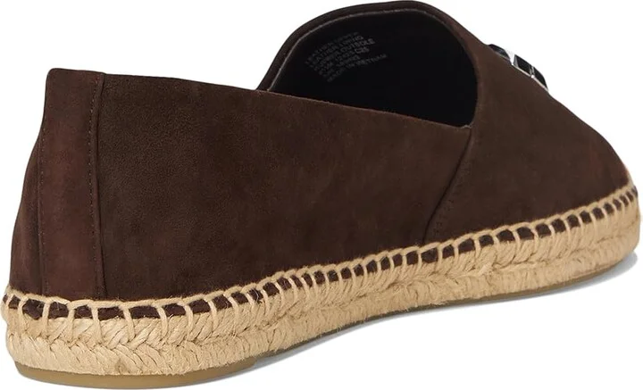 Tory Burch Eleanor Espadrille Women's Shoes Dark Cocoa/Silver : 6 M, Velvet - Image 4