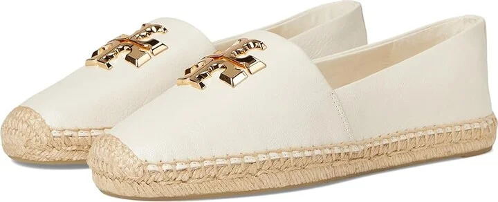 Tory Burch Eleanor Espadrille Women's Shoes Light Cream : 9 M, Velvet
