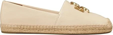 Tory Burch Eleanor Espadrille Women's Shoes New Cream/Gold : 11 M, Velvet - Image 4