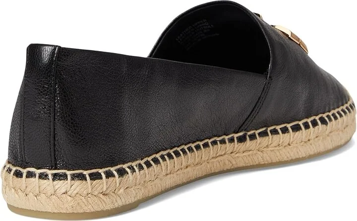 Tory Burch Eleanor Espadrille Women's Shoes Perfect Black/Gold 1 : 5 M, Velvet - Image 4